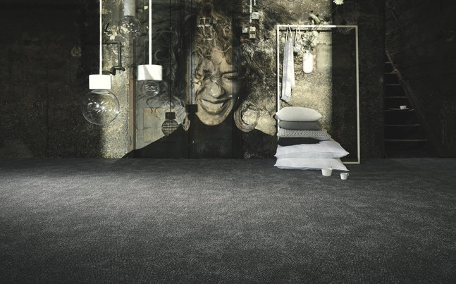 Wall to wall carpet background